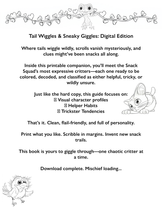 Meet The Crew: A HELPSTER or TRICKSTER Guidebook