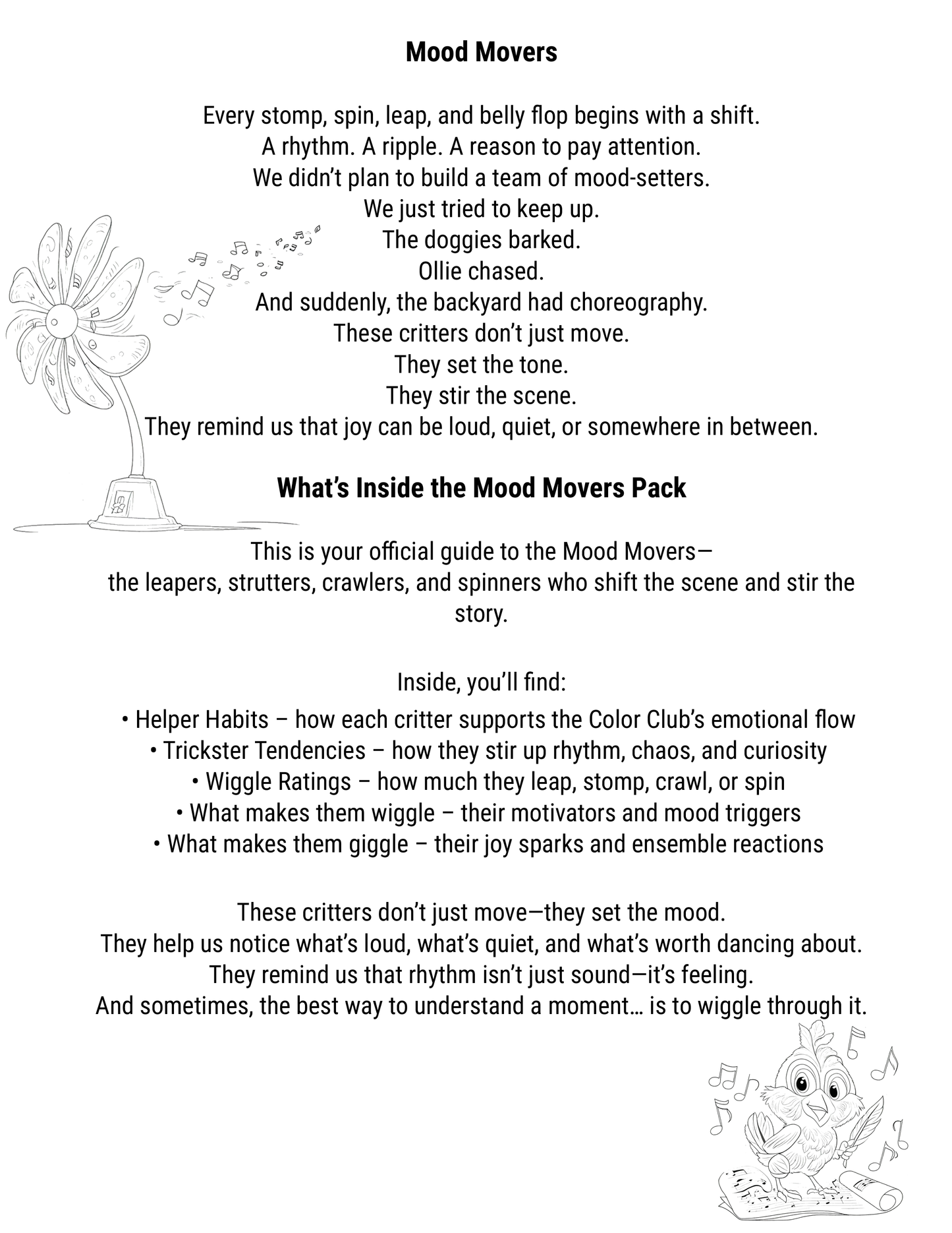 Tail Wiggles & Sneaky Giggles: The Mood Movers