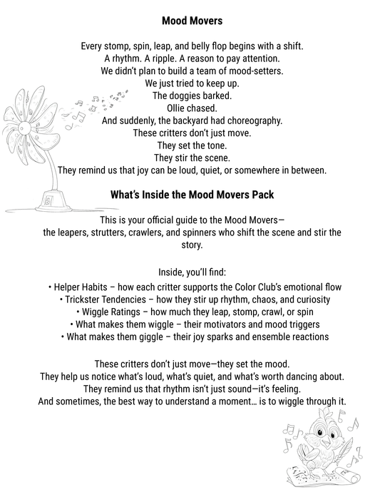 Tail Wiggles & Sneaky Giggles: The Mood Movers