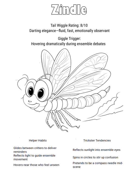 Tail Wiggles & Sneaky Giggles: The Flutterers & Flyers