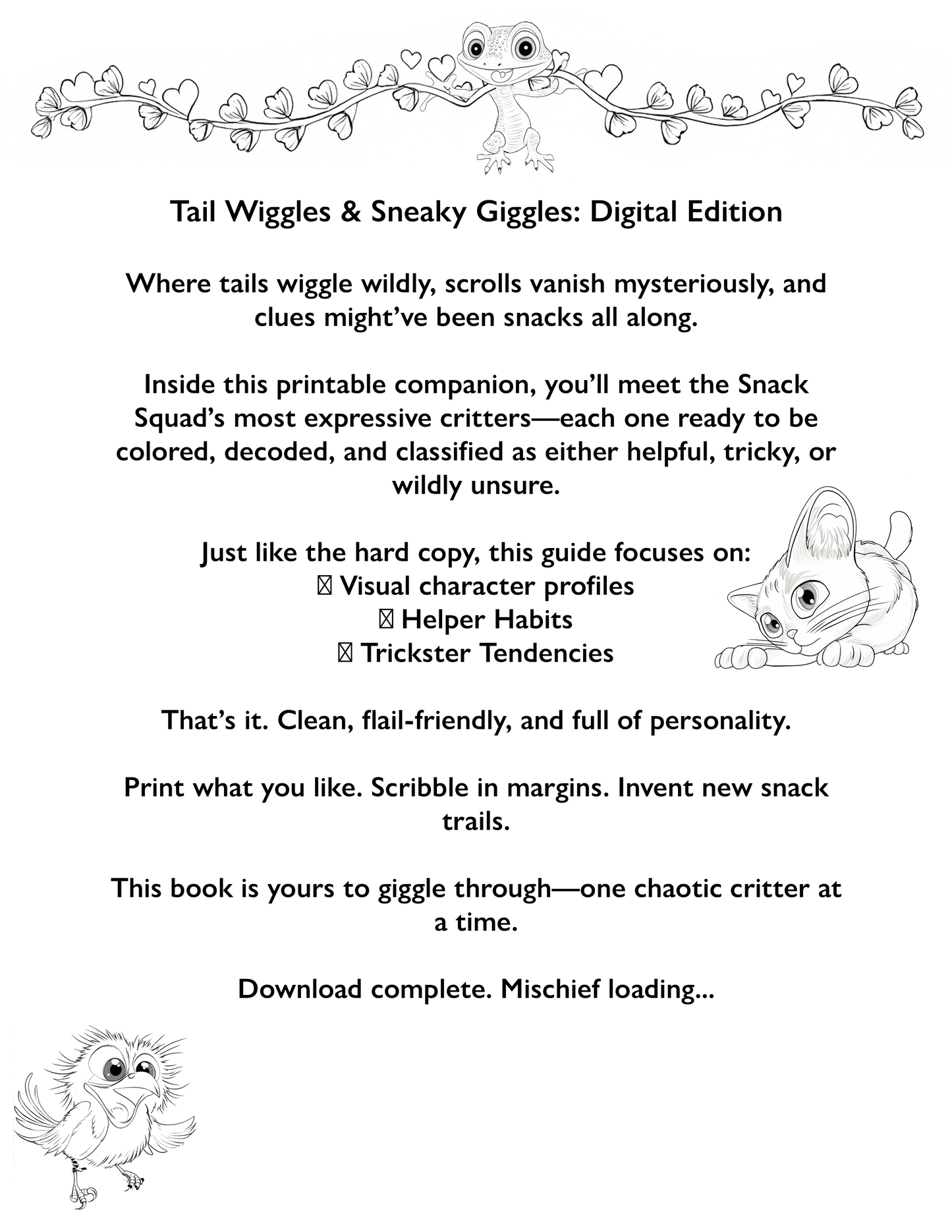 Meet The Crew: A HELPSTER or TRICKSTER Guidebook